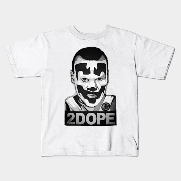 2-Dope For President Kids T-Shirt by Wickid614